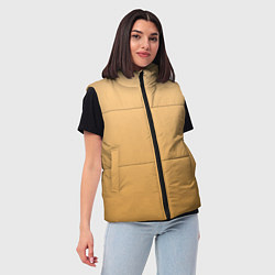 Женский жилет Градиент Коко карамель, цвет: 3D-светло-серый — фото 2