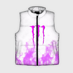Женский жилет Monster energy neon flame