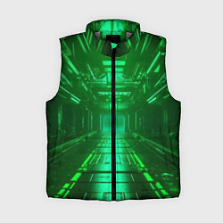 Женский жилет Зелёный коридор, цвет: 3D-светло-серый