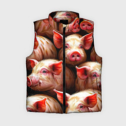 Женский жилет Поросята