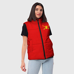 Женский жилет Сухопутные войска, цвет: 3D-черный — фото 2