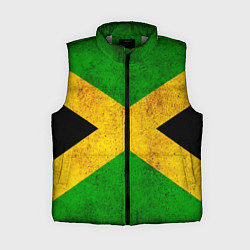 Женский жилет Jamaica flag, цвет: 3D-светло-серый