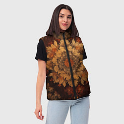 Женский жилет Узор в старинном стиле, цвет: 3D-черный — фото 2