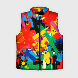Женский жилет Абстрактная графика, цвет: 3D-светло-серый