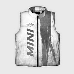 Женский жилет Mini - white gradient по-вертикали, цвет: 3D-черный