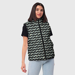 Женский жилет Шифер, цвет: 3D-красный — фото 2