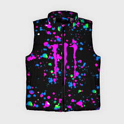 Женский жилет Monster energy неоновые краски