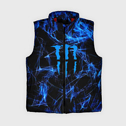 Женский жилет Monster energy искры дымы