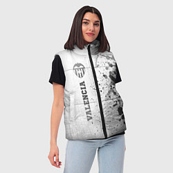 Женский жилет Valencia - white gradient по-вертикали, цвет: 3D-черный — фото 2