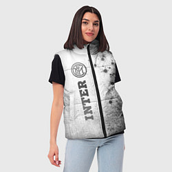 Женский жилет Inter - white gradient по-вертикали, цвет: 3D-черный — фото 2