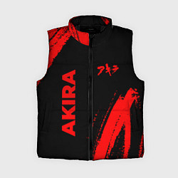 Женский жилет Akira - red gradient вертикально, цвет: 3D-черный