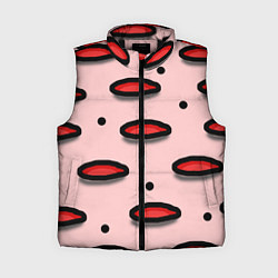 Женский жилет Круги маркер - паттерн