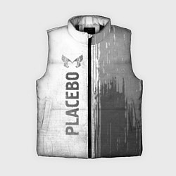 Женский жилет Placebo - white gradient по-вертикали, цвет: 3D-черный