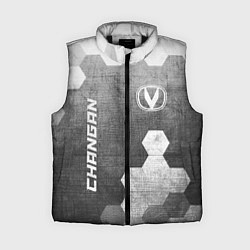 Женский жилет Changan - grey gradient вертикально, цвет: 3D-черный