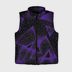 Женский жилет The triangle is purple