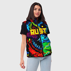 Женский жилет Rust hyperbeast, цвет: 3D-черный — фото 2