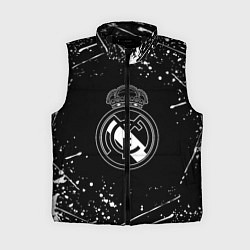 Женский жилет Real Madrid белые краски