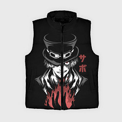 Женский жилет Ван пис - Сабо, цвет: 3D-черный