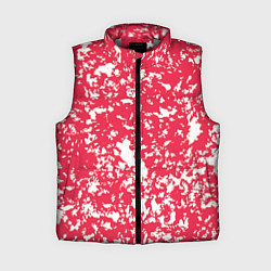 Женский жилет Розовый пятнистый