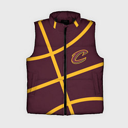 Женский жилет Кливленд Кавальерс НБА, цвет: 3D-черный