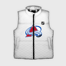 Женский жилет Колорадо Эвеланш - белый геометрический градиент, цвет: 3D-черный