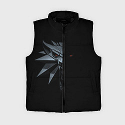 Женский жилет Зверь в полумраке - Ведьмак 3, цвет: 3D-черный