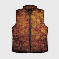 Женский жилет Абстракция - desert camouflage, цвет: 3D-черный