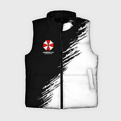 Женский жилет Umbrella Corp - black and white, цвет: 3D-черный