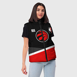 Женский жилет Toronto Raptors - basketball, цвет: 3D-черный — фото 2