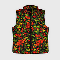 Женский жилет Традиционная узорная роспись, цвет: 3D-черный