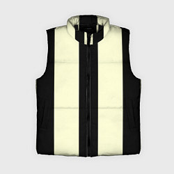 Женский жилет Color black beige line