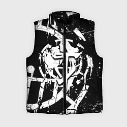 Женский жилет Doom smile game, цвет: 3D-черный