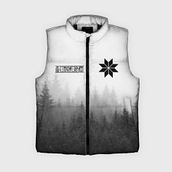 Женский жилет Лес - это мой храм, цвет: 3D-черный