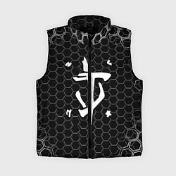 Женский жилет Doom соты текстура