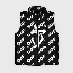 Женский жилет Doom off black, цвет: 3D-черный