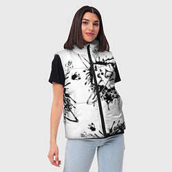 Женский жилет Покер, цвет: 3D-черный — фото 2