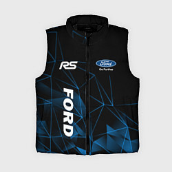Женский жилет Ford RS, цвет: 3D-черный