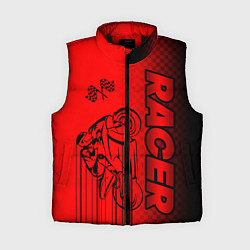 Женский жилет Гонщик, цвет: 3D-черный