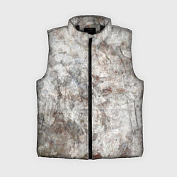 Женский жилет Абстракция - gray limestone, цвет: 3D-черный