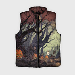 Женский жилет Призрачный лес