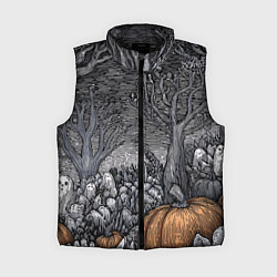 Женский жилет Осенние шалости духов