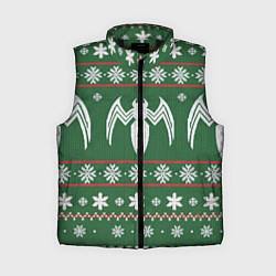 Женский жилет Рождественский свитер Венома, цвет: 3D-черный