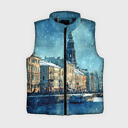 Женский жилет Снегопад в Санкт-Петербурге