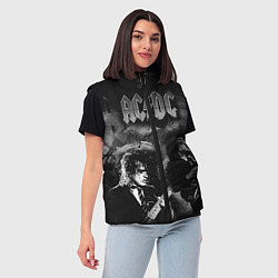 Женский жилет AC/DC, цвет: 3D-красный — фото 2