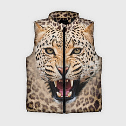 Женский жилет Взгляд леопарда