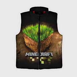 Женский жилет Майнкрафт, цвет: 3D-красный
