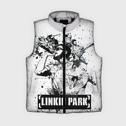 Женский жилет Linkin Park, цвет: 3D-черный