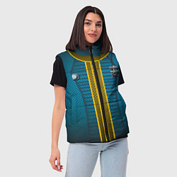 Женский жилет Overalls 111, цвет: 3D-красный — фото 2