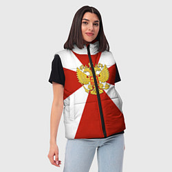 Женский жилет Флаг ВВ, цвет: 3D-черный — фото 2