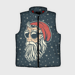 Женский жилет Санта хипстер, цвет: 3D-красный